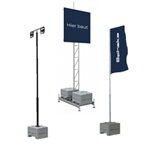 Lampen-, Kamera-, Fahnen-, Werbemasten