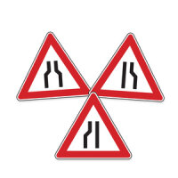 Baustellen & Fahrbahnverengungen