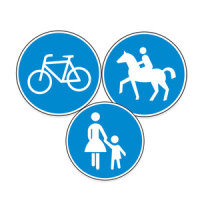 Gehwege, Radwege & Sonderwege