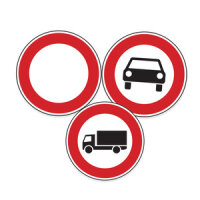 Durchfahrts- & Einfahrtsverbote