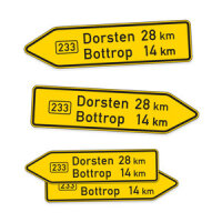 Wegweiser & Zielbeschilderung