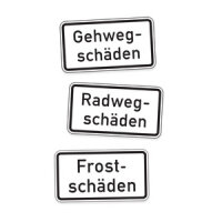 Fahrbahn- & Wegeschäden