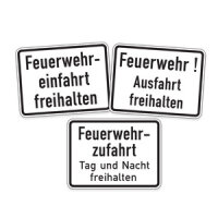 Feuerwehrzufahrten & Rettungswege