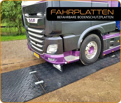 Fahrplatten Bodenschutzplatten