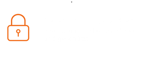 Datenschutz garantiert - Ihre Daten sind bei uns sicher und geschützt