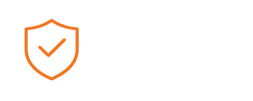 Sichere Zahlung - auf Rechnung, Kredikarte u.v.m.