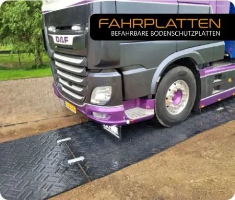 Fahrplatten Bodenschutzplatten