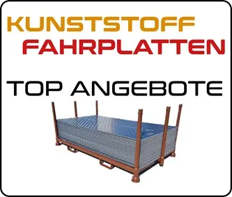 Kunststoff Fahrplatten TOP Angebote