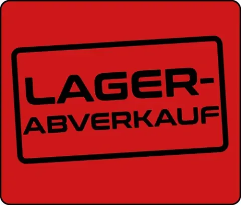 Lagerauflösung Sonderposten