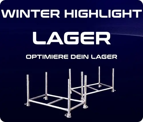 Optimiere dein Lager mit Stapelgestelle