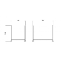 SCHAKE Transport- und Lagerpalette  1,00 m x 1,45 m x 1,06 m  lackiert 50144 Stapelgestell Transportgestell Barrelle Gerüstpalette