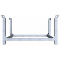 SCHAKE Stapelpalette für DB-Flachpaletten für 4 DB-Flachpaletten Füllhöhe 0,50m 50114-50