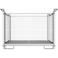 SCHAKE Transportbox  für 35 Fußplatten 1,43m x 0,87m x 0,94m  3B231