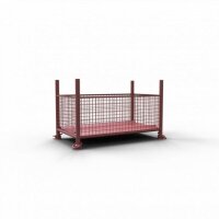 SCHAKE Gitterboxpalette 1,30m x 0,70m x 0,50m  lackiert 50300-0