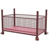 SCHAKE Gitterboxpalette 1,30m x 0,70m x 0,50m  lackiert 50300-0