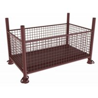 SCHAKE Gitterboxpalette 1,30m x 0,70m x 0,50m  lackiert 50300-0