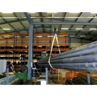 SCHAKE Hebeband 60mm - 2000 kg Tragkraft Nutzlänge: 4,00 m 50602-4 Hebebänder Rundschlinge Hebeschlinge Hebegurt