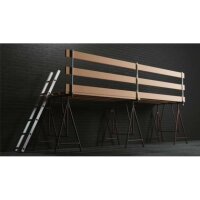 SCHAKE Faltgerüstbock SET1 mit zusätzlicher Alu-Leiter aus I-Profil 10123S-SET1 Gerüstbock