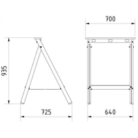 SCHAKE Arbeitsbock 10145