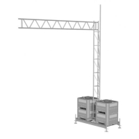SCHAKE Gitterträger aus Stahl Länge 7300 mm 357216