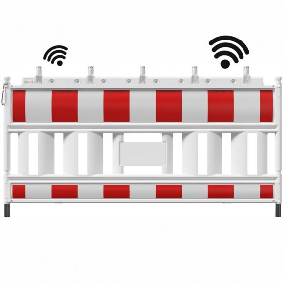 SCHAKE EURO2 Absperrschrankengitter Typ NOX mit RFID-Tag