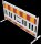 Schake EURO2 Absperrschrankengitter Typ NOX LIGHT 33520KSK-F Kunststoff Rot/Gelb, mit Flachfüßen, 2,10 m