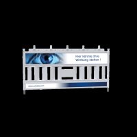 Schake Absperrschrankengitter EURO2 33420KA-W-LOGO mit...