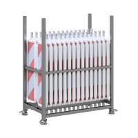 Schake Lager- und Transportpalette 36NOX-5 verzinkt,...