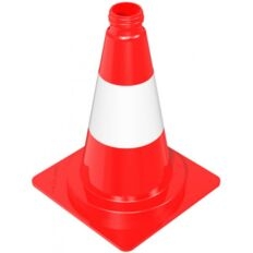 SCHAKE Leitkegel rot rot / weiß Höhe: 300 mm 3L320 Pylon