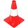 SCHAKE Leitkegel rot rot / weiß Höhe: 300 mm 3L320 Pylon
