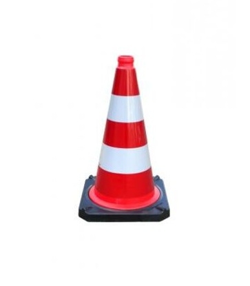 SCHAKE Leitkegel zweiteilig  nach TL Folie Typ 1 Höhe: 750 mm rot/weiß 3L730TL Pylon