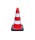 SCHAKE Leitkegel zweiteilig  nach TL Folie Typ 1 Höhe: 750 mm rot/weiß 3L730TL Pylon