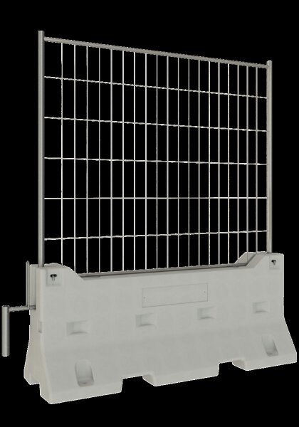 Schake Betonleitwand Set 1 BS126-V3F200-SET1 inkl. Mobilzaun, ISO 22343-1, 1515 kg