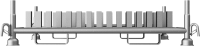 Schake Stapelpalette 50190 verzinkt, für 30 Schilder, staplerfähig