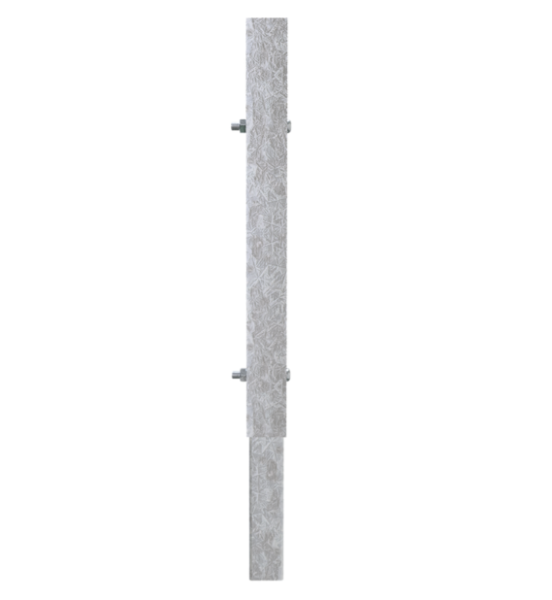 Schake Adapter für Schilder BS126-V353A verzinkt, für Schaftrohr 40x40 mm, zum Einstecken