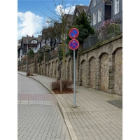 SCHAKE Schilderpfosten aus Stahl, verzinkt Ø 76 mm Länge: 2000 mm 473_20