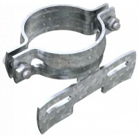 SCHAKE Rohrschelle für Schilderpfosten Ø 76 mm Lochabstand: 70 mm 474_07