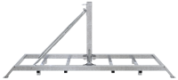 Schake Schilderständer nach TL Typ Highway 35301-1, Gewichtsklasse K8, für Schaftrohre 40x40 und 60x60 mm
