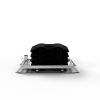 Schake Schilderständer nach TL Typ ROAD 35304-2, Gewichtsklasse K4, für Schaftrohre 40x40 mm und 60x60 mm