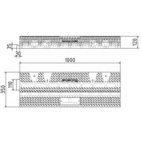 SCHAKE Bordsteinrampe Typ NOX Mittelstück 33920
