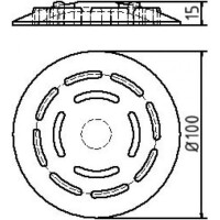 SCHAKE Alumarkierungsnagel Ø 100 mm