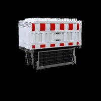 Schake Absperrschrankengitter Set V33420KSET4 mit 20...