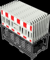 Schake Absperrschrankengitter Set V3320K-SET5 mit 20...