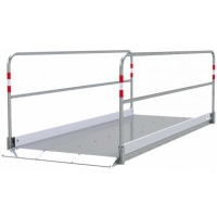SCHAKE Grabenbrücke aus Stahl / Aluminium Breite: 1,20 m, Länge: 3,30 m 2027312