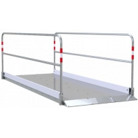 SCHAKE Grabenbrücke aus Stahl / Aluminium Breite: 1,20 m, Länge: 3,30 m 2027312