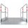 SCHAKE Grabenbrücke aus Stahl / Aluminium Breite: 1,30 m, Länge: 4,50 m 2027413