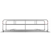 SCHAKE Grabenbrücke aus Aluminium Breite: 1,00 m Länge: ca. 4,50 m 20284