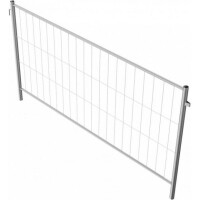 SCHAKE Mobilzaun Profi Element mit Haken und Ösen Breite: 2,20 m, Höhe: 1,20 m 3B1223H Bauzaun kaufen Bauzäune Absperrzäune Schutzzäune