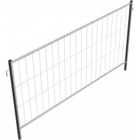 SCHAKE Mobilzaun Profi Element mit Haken und Ösen Breite: 2,20 m, Höhe: 1,20 m 3B1223H Bauzaun kaufen Bauzäune Absperrzäune Schutzzäune