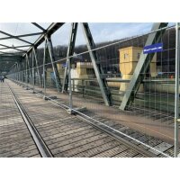 SCHAKE Mobilzaun Profi Ausgleichselement ohne Haken und Ösen Breite: 2,20 m, Höhe: 2,00 m 3B2023 Bauzaun kaufen Bauzäune Absperrzäune Schutzzäune